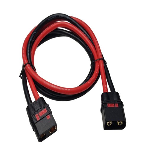 QS8-S Anti Spark Connector Adapter Cable Battery Connecting Extension Harness 8AWG Silicone Wire For DIY RC Drone Lipo Battery