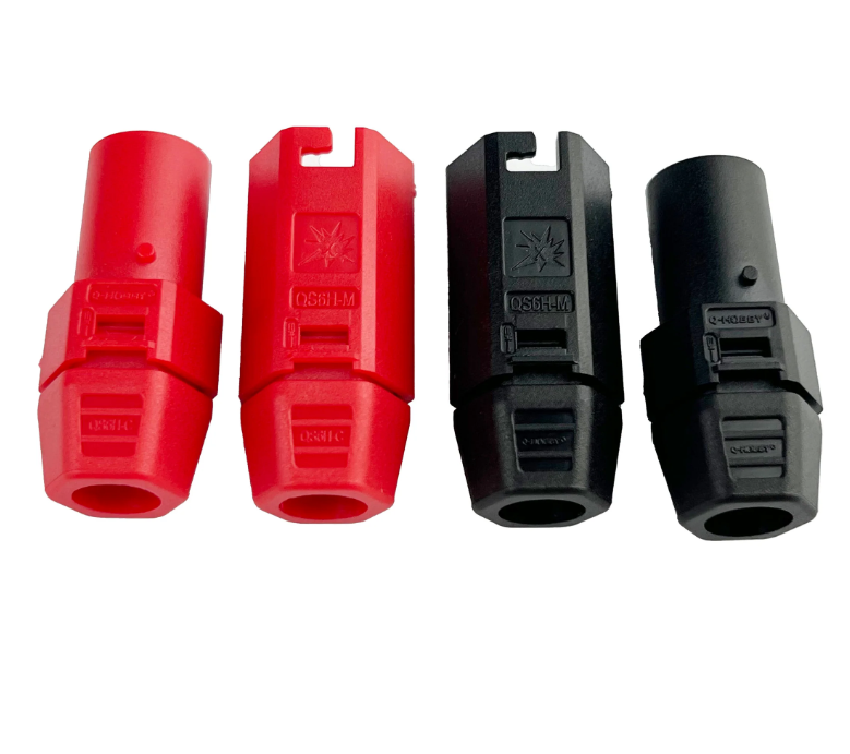 QS6H Single lock waterproof ring Antispark Connector For Electric bicycle electric motor car Energy storage battery UAV Drone airplane QIUSHANG