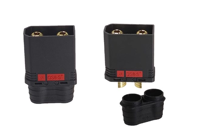 QS8-S Connector Longer Black Antispark Connector High Current Connector Male And Female