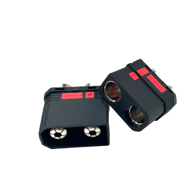 QS8 Nickle Connector Black Antispark Connector High current connector Male And Female