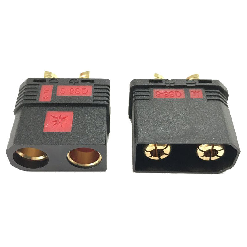 QS8-S RC Battery ESC Connector Plug Electrical Connector Male and Female for Remote Contorl Models