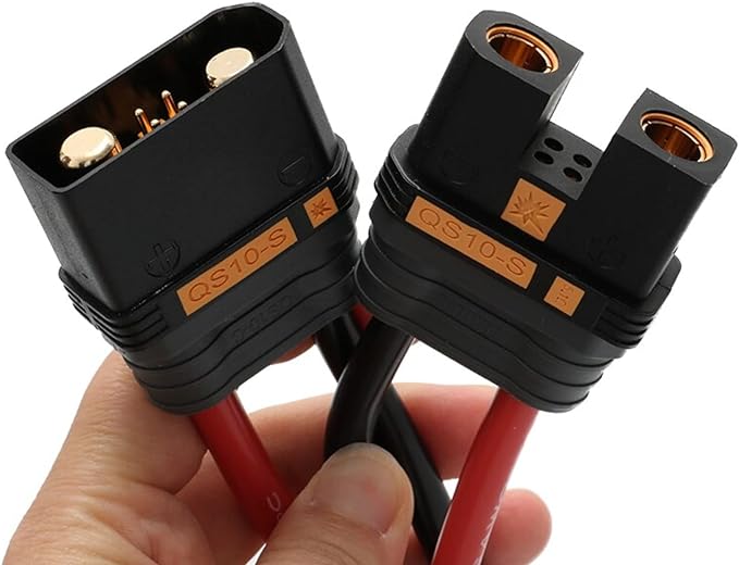 QS10-S Antispark High Current Connector Cable Male And Female