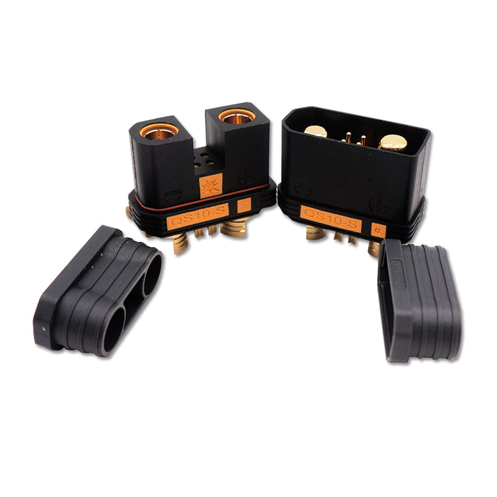 QS10-S Male Female Antispark Connectors Plugs with 4Pin Signal for Dro ...