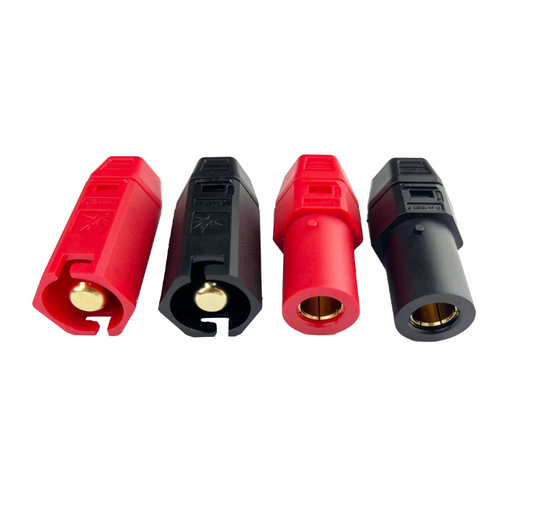 QS12H Single lock waterproof ring Antispark Connector For Electric bicycle electric motor car Energy storage battery UAV Drone airplane QIUSHANG