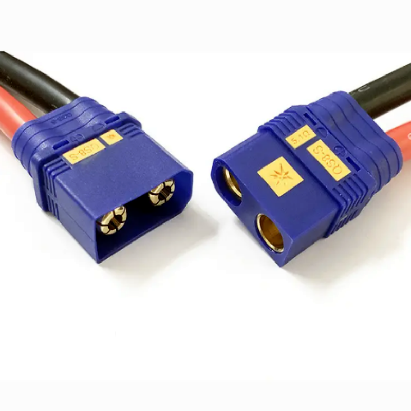 QS8-S Antispark High Current Connector Series Cable Blue