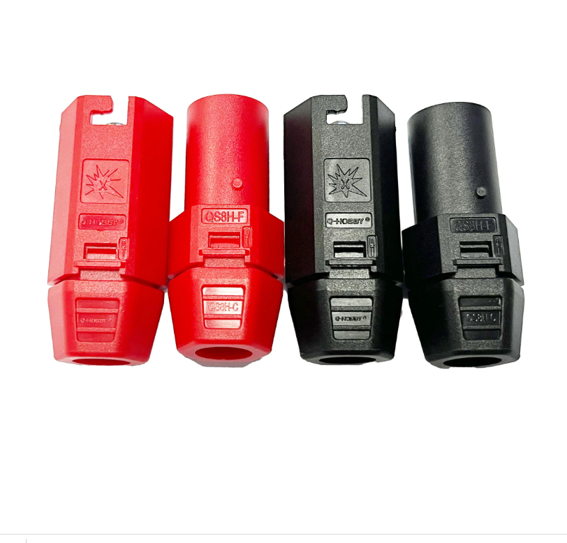 QS8H Single lock waterproof ring Antispark Connector For Electric bicycle electric motor car Energy storage battery UAV Drone airplane QIUSHANG