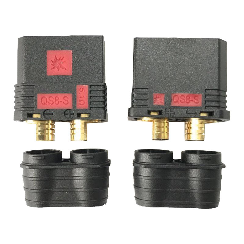 QS8-S RC Battery ESC Connector Plug Electrical Connector Male and Female for Remote Contorl Models